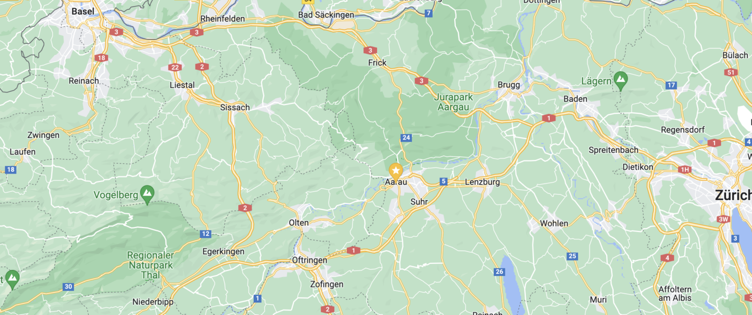 Google Map Aarau